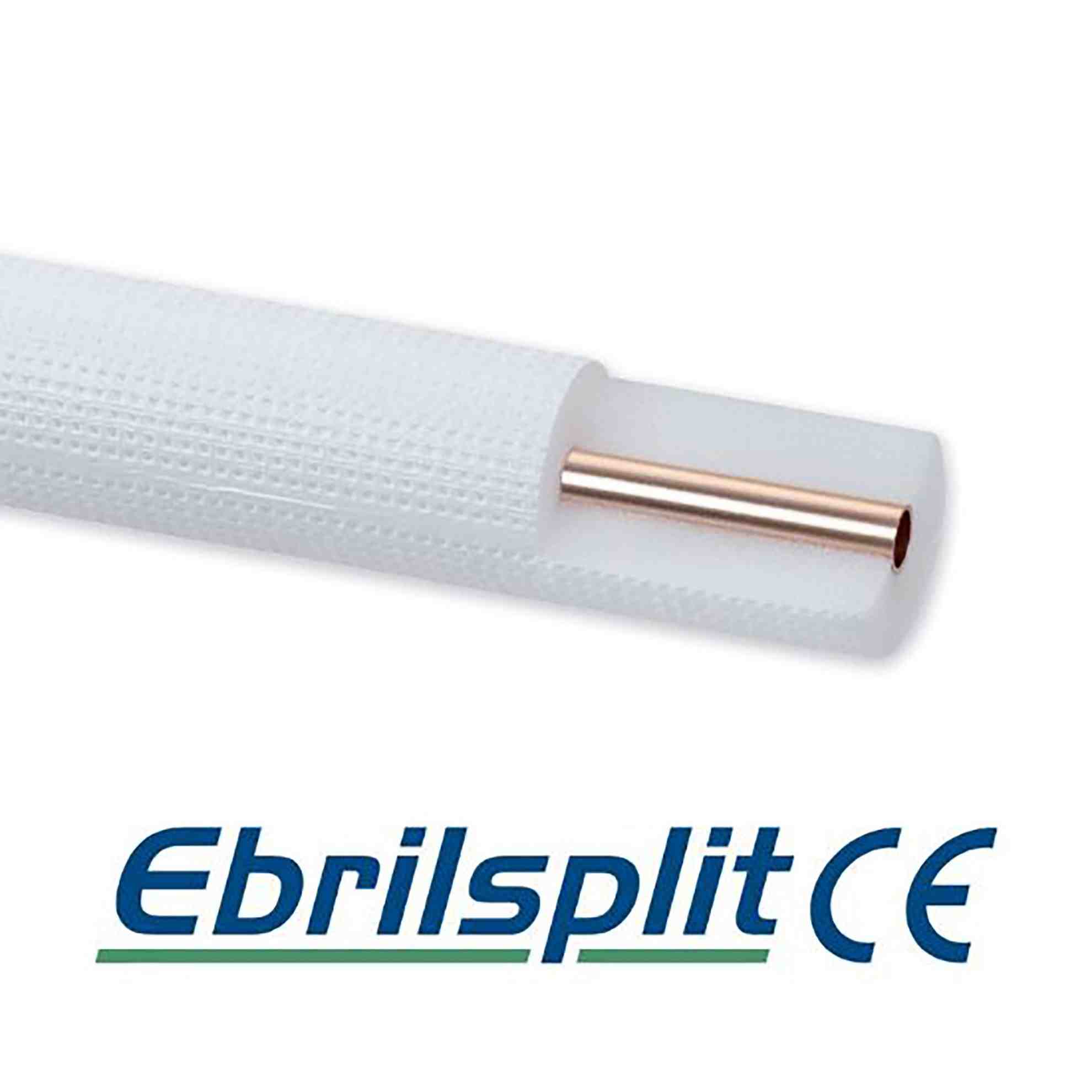 6-OS SZIGETELT RÉZCSŐ EBRILLE (25 M/TEKERCS)