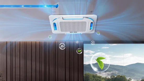 TCL U-Match TCC-18CHRH/DV 5,3 kW-os Kazettás Klíma szett