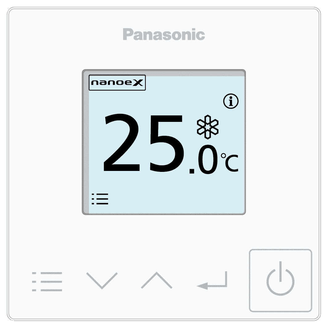 Panasonic CZ-RTC6W vezetékes távvezérlő white