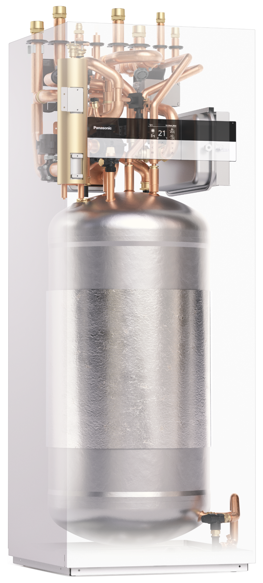 Panasonic AQUAREA KIT-ADC12K6E5 12 kW-os osztott hőszivattyú