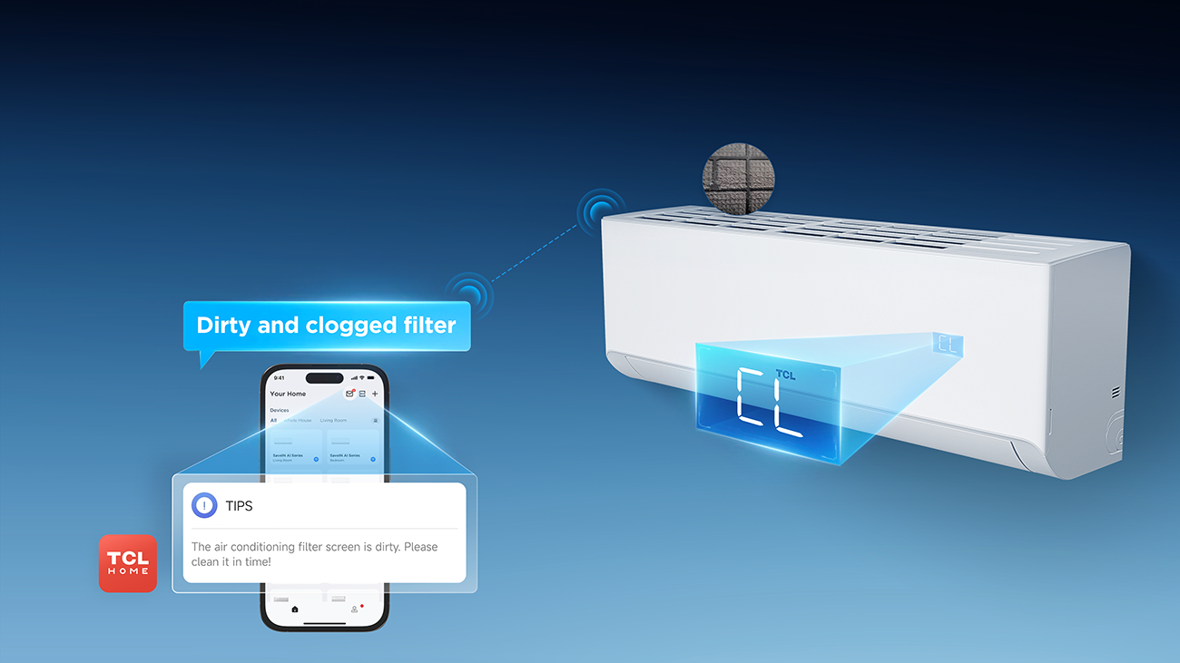 TCL NEO AI TCE-12NEO 3,4 kW-os split klíma szett