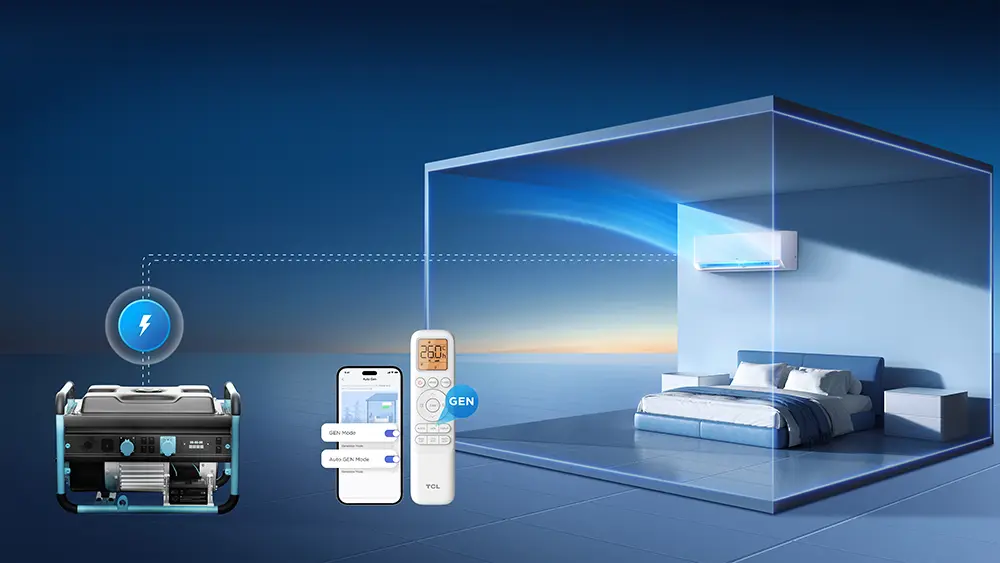 TCL NEO  AI TCE-09NEO 2,6 kW-os split klíma szett