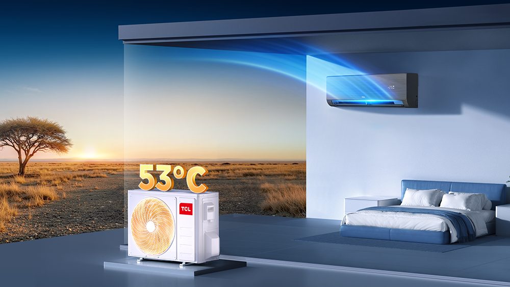 TCL XERON AI TCE-09XER 2,6 kW-os split klíma szett