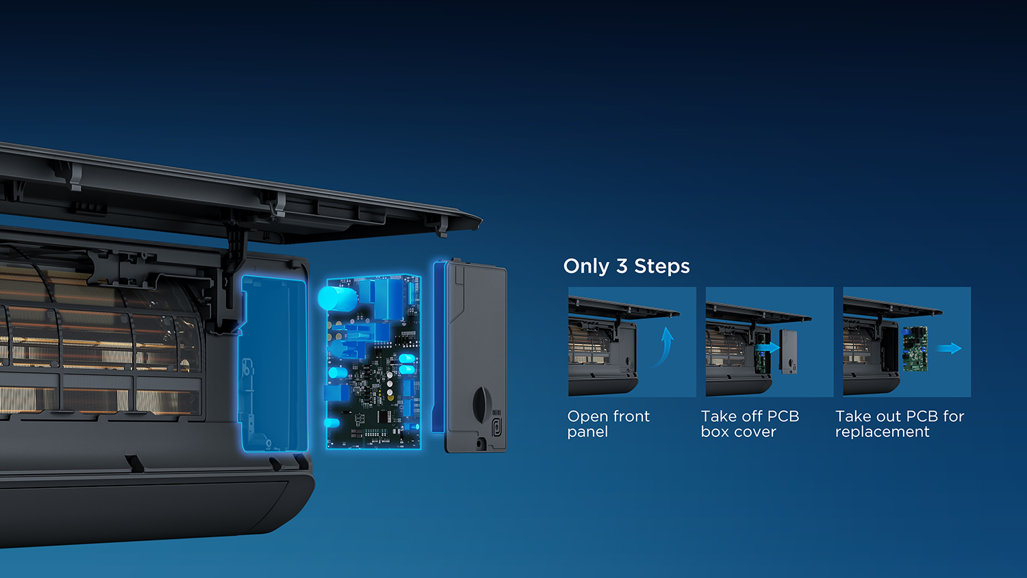 TCL XERON AI TCE-12XER 3,4 kW-os split klíma szett